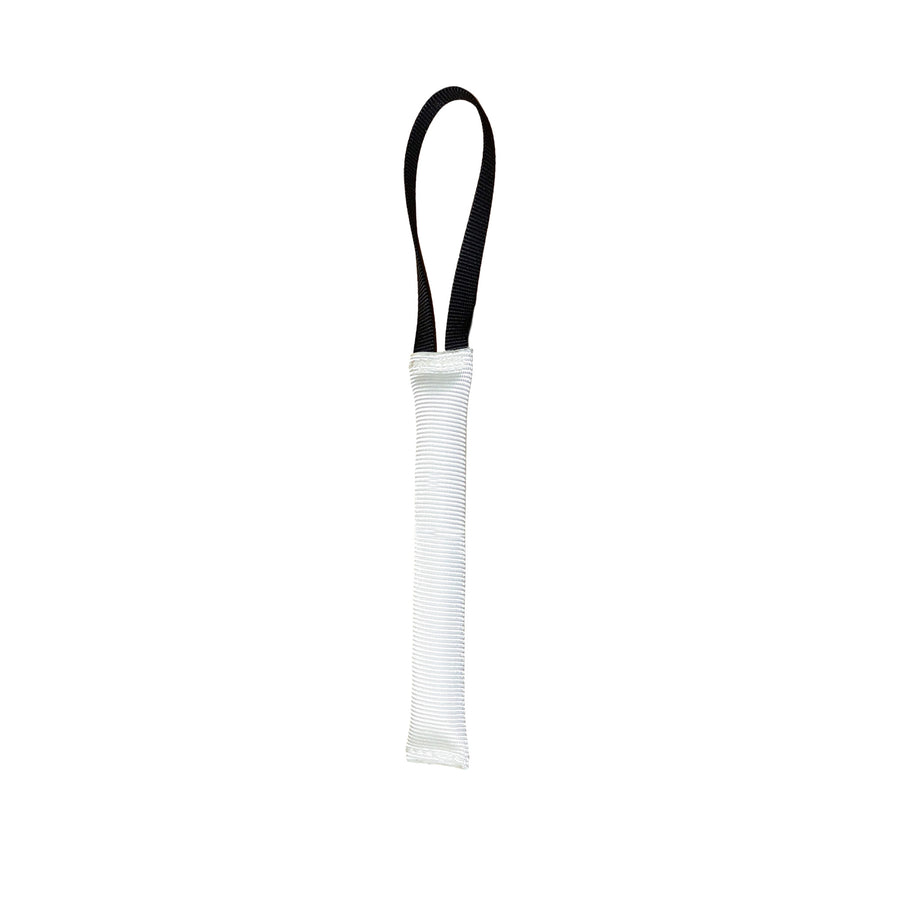 White Floating Fire Hose Tug Toy - 1.5