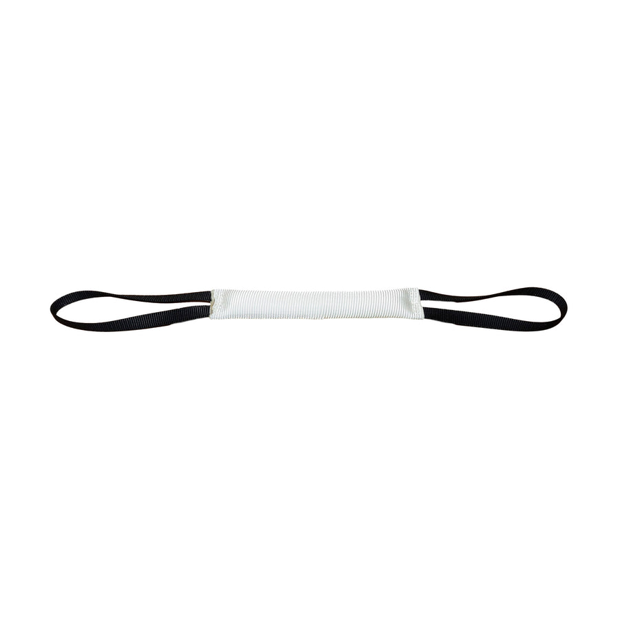 White Floating Fire Hose Tug Toy - 1.5