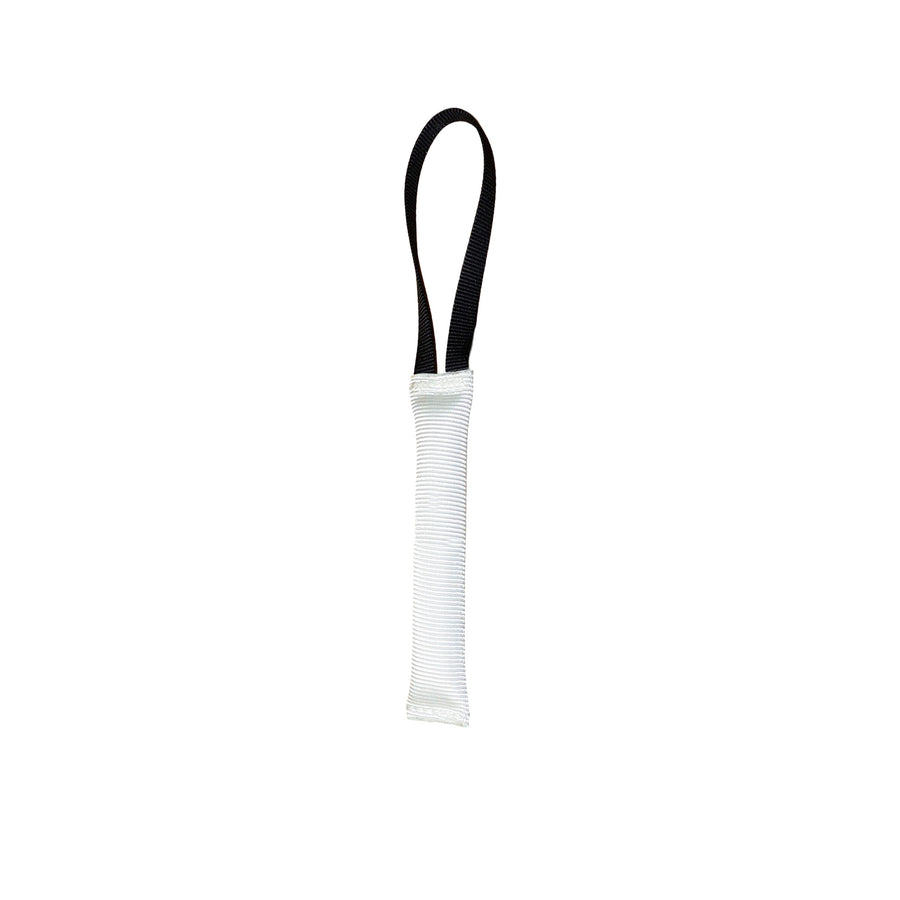 White Floating Fire Hose Tug Toy - 1.5