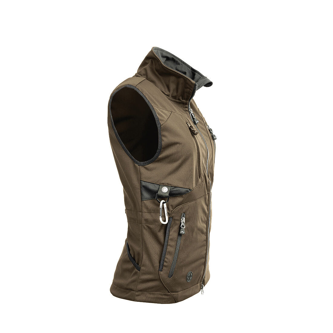 Arrak Ladies Acadia Softshell Vest - Brown – Redline K-9 Canada