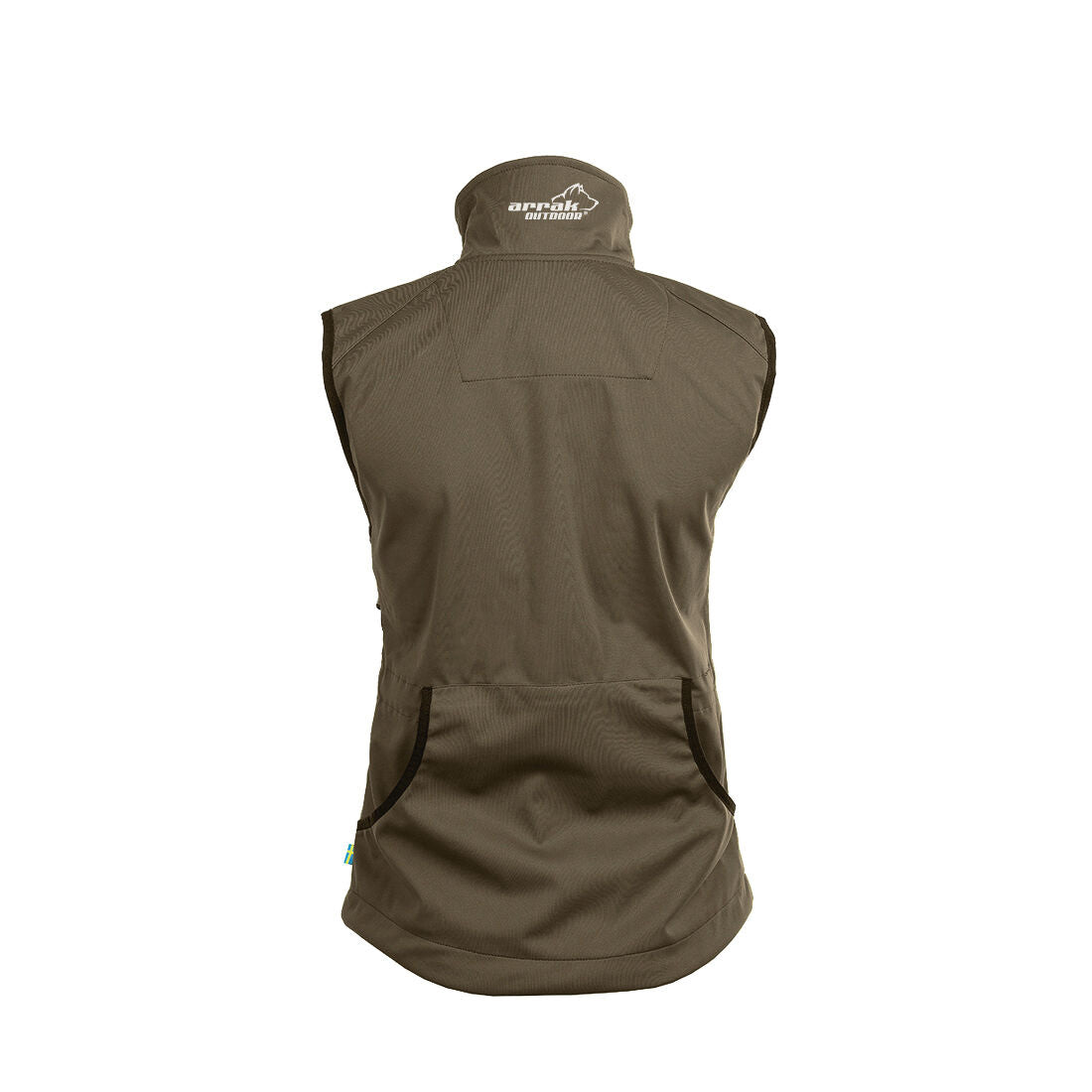 Arrak Ladies Acadia Softshell Vest - Brown – Redline K-9 Canada