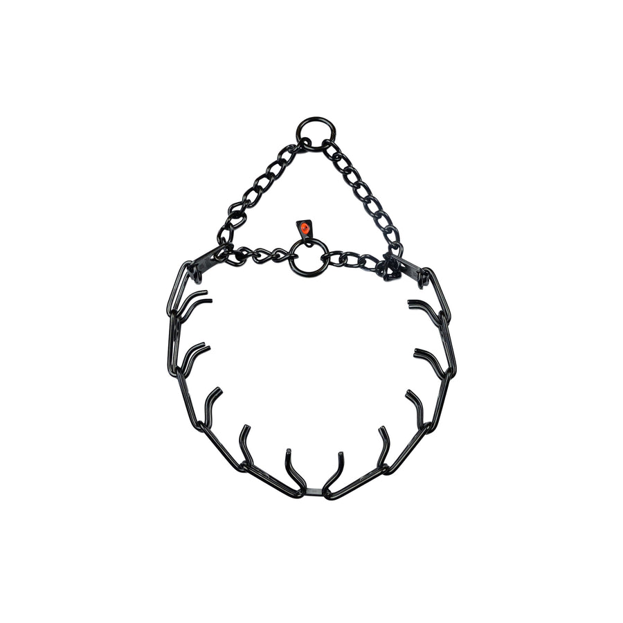 Sprenger Black Stainless Steel Prong Collar