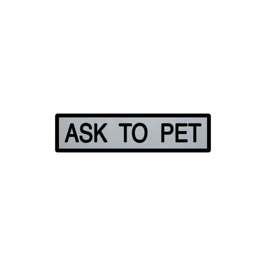 Embroidered Reflective ID Patch - 1.5