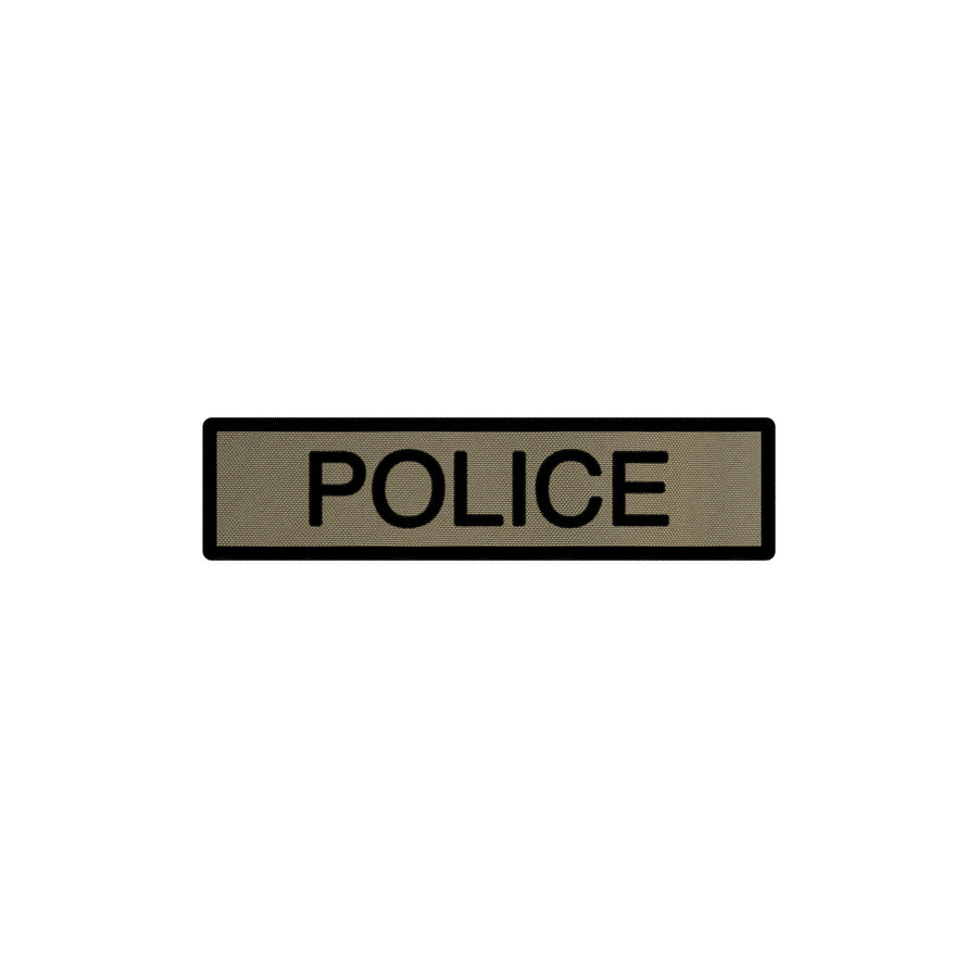 Embroidered Non-Reflective ID Patch Coyote - 1.5