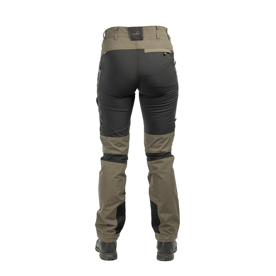 Arrak Ladies Active Stretch Pants - Forest Brown