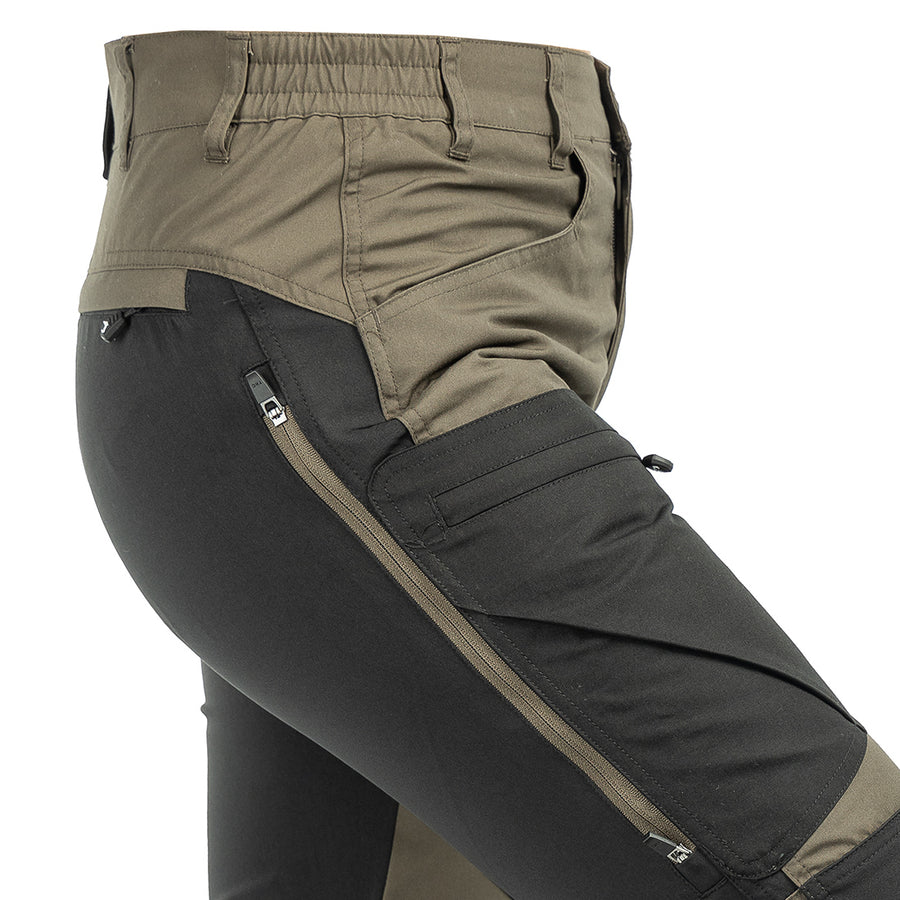 Arrak Ladies Active Stretch Pants - Forest Brown – Redline K-9 Canada
