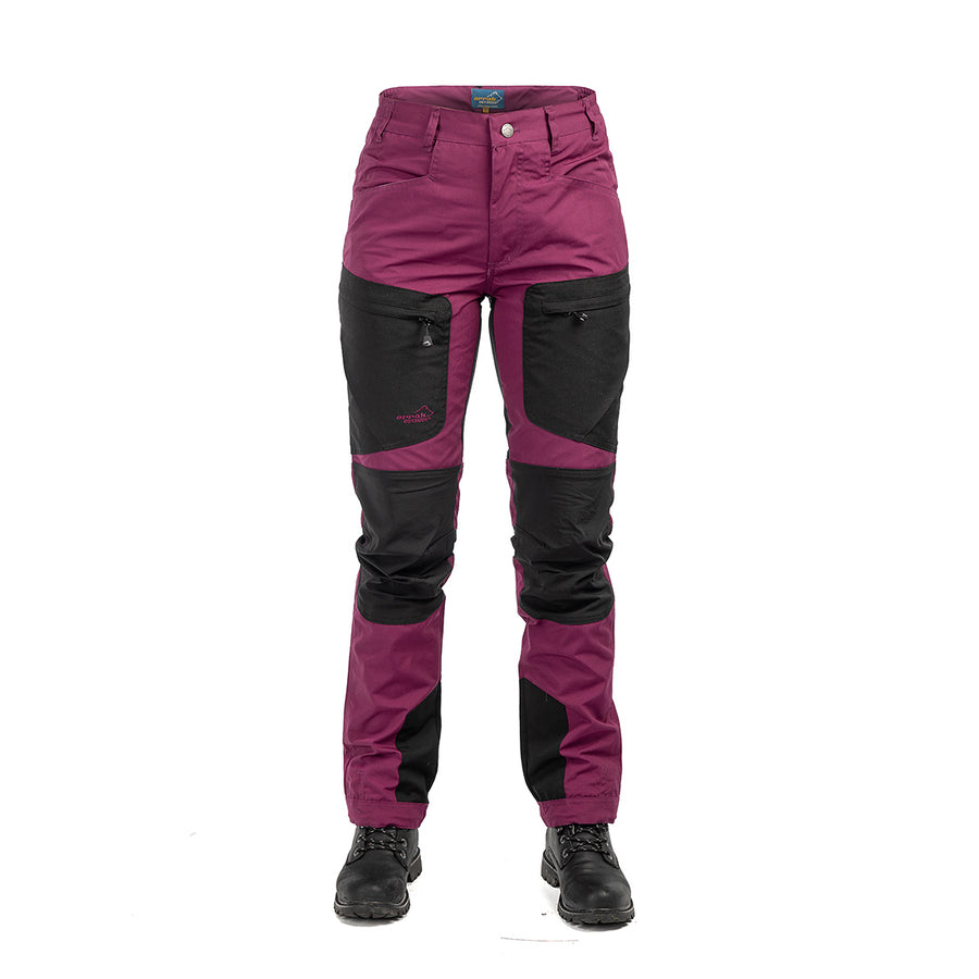 Arrak Ladies Active Stretch Pants - Fuchsia