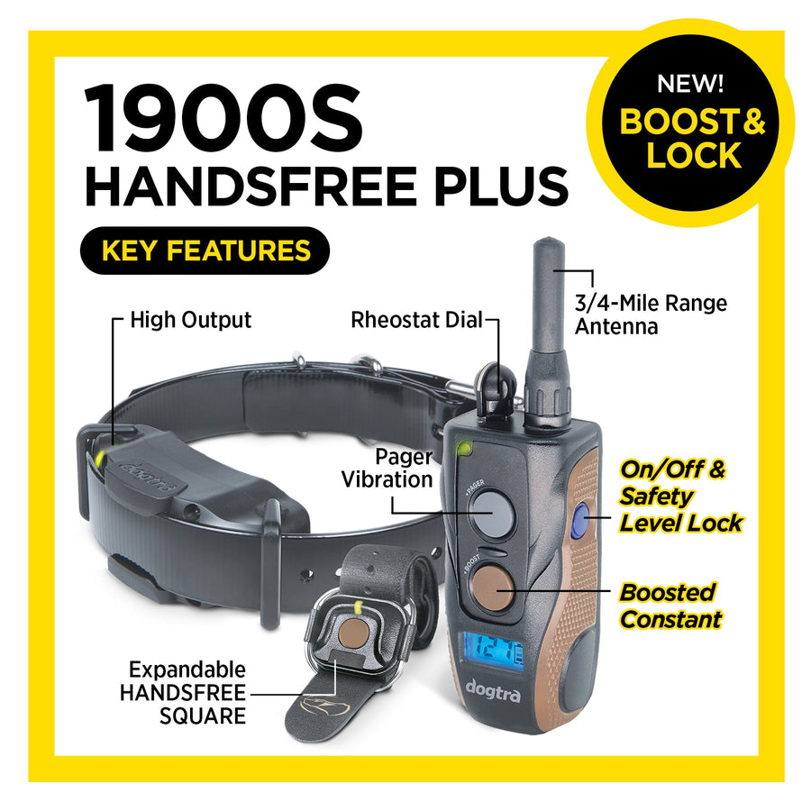 Dogtra 1900S Handsfree Plus Boost & Lock