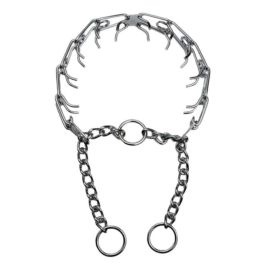 Herm Sprenger Easy On Chrome Plated Prong Collar Redline K 9 Canada