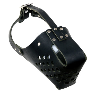 Lightweight Leather Muzzle